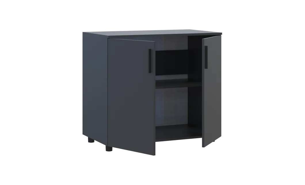Komoda Doros Thorn Antracit 2 DTD 90×51,6×80 (41510149)