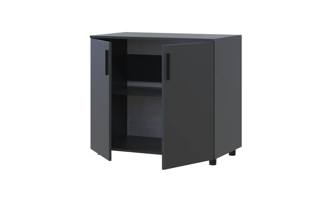 Komoda Doros Thorn Antracit 2 DTD 90×51,6×80 (41510149)