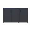 Komoda Doros Thorn Antracit 3 DTD 135×51,6×80 (41510173)