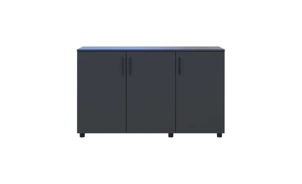 Komoda Doros Thorn Antracit 3 DTD 135×51,6×80 (41510173)