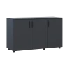 Komoda Doros Thorn Antracit 3 DTD 135×51,6×80 (41510173)
