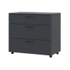 Komoda Doros Thorn Antracit 3Š 90×51,6×80 (41510161)