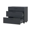 Komoda Doros Thorn Antracit 3Š 90×51,6×80 (41510161)