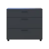 Komoda Doros Thorn Antracit 3Š 90×51,6×80 (41510161)
