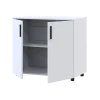 Komoda Doros Thorn Bílá 2 DTD 90×51,6×80 (41510145)