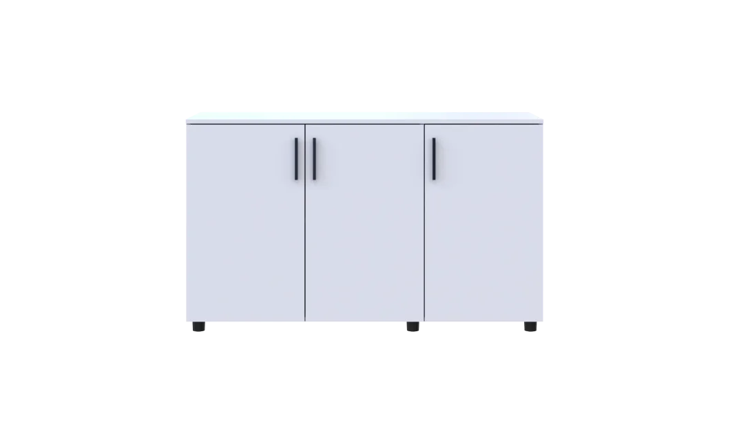 Komoda Doros Thorn Bílá 3 DTD 135×51,6×80 (41510169)
