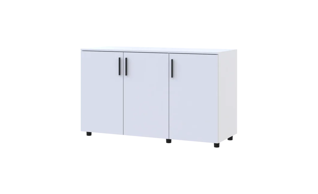 Komoda Doros Thorn Bílá 3 DTD 135×51,6×80 (41510169)