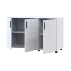 Komoda Doros Thorn Bílá 3 DTD 135×51,6×80 (41510169)