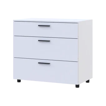 Komoda Doros Thorn Bílá 3Š 90×51,6×80 (41510157)