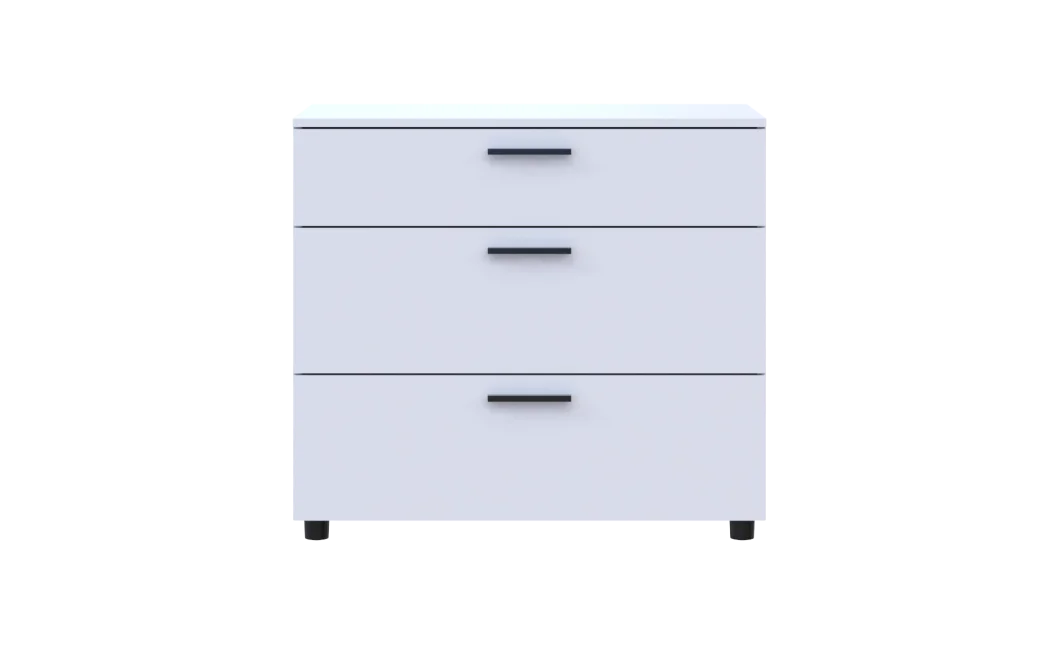 Komoda Doros Thorn Bílá 3Š 90×51,6×80 (41510157)