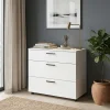 Komoda Doros Thorn Bílá 3Š 90×51,6×80 (41510157)