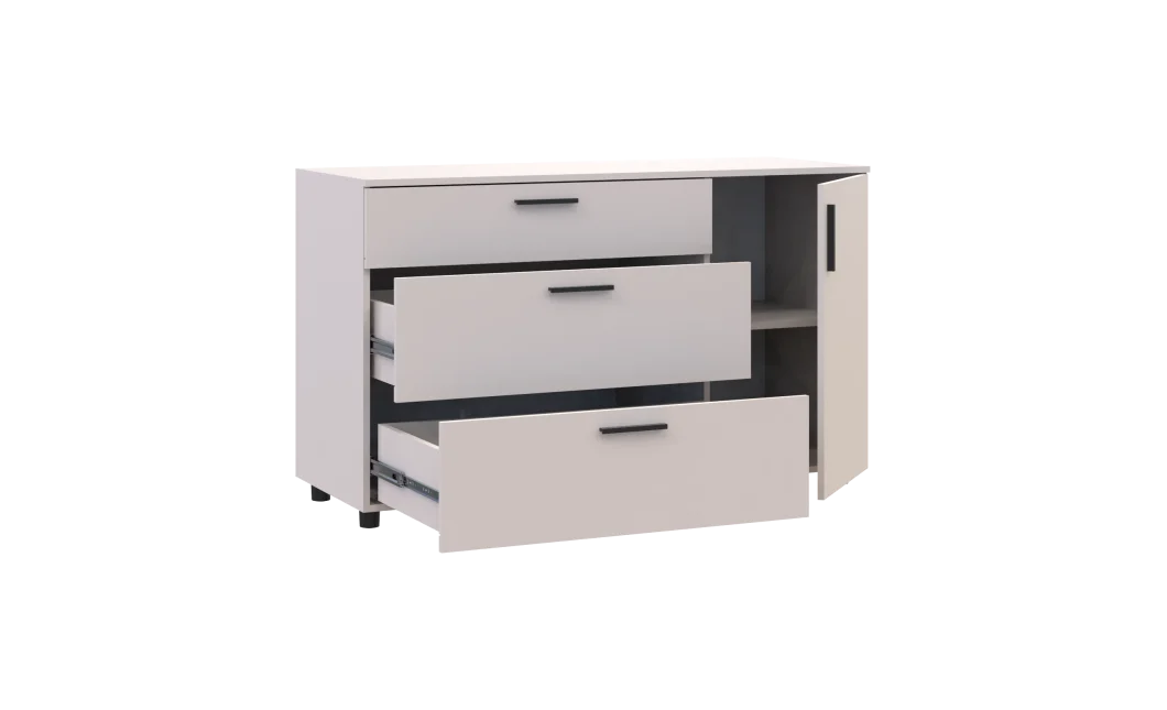 Komoda Doros Thorn Kašmír 3Š/1D 135×51,6×80 (41510187)