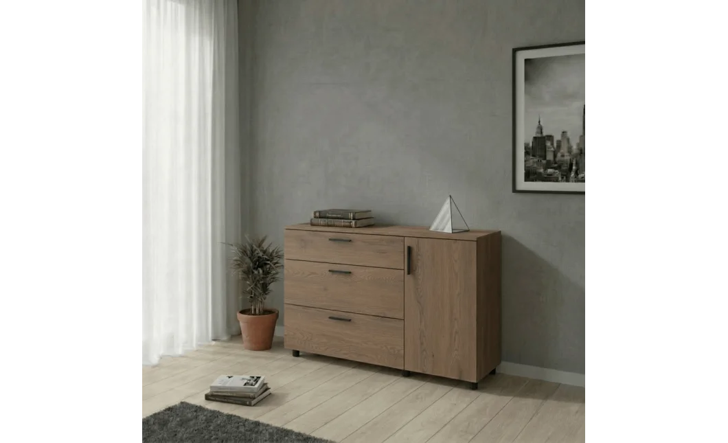 Komoda Doros Thorn Cremona Cannolo 3Š/1D 135×51,6×80 (41510177)
