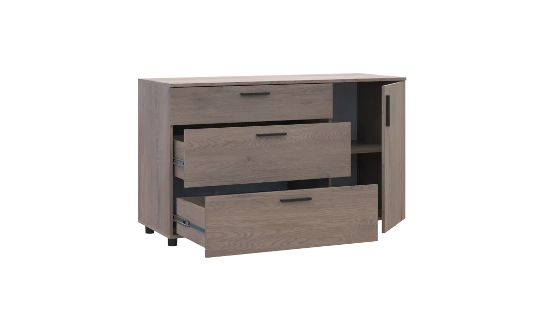 Komoda Doros Thorn Cremona Cannolo 3Š/1D 135×51,6×80 (41510177)