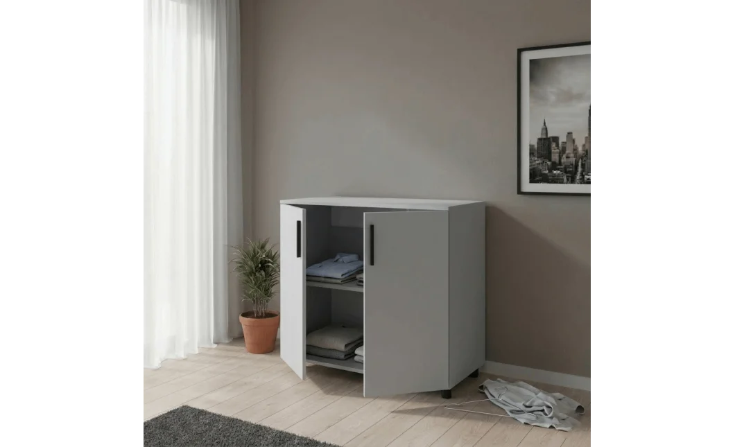 Komoda Doros Thorn Šedá 2 DTD 90×51,6×80 (41510147)