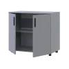 Komoda Doros Thorn Šedá 2 DTD 90×51,6×80 (41510147)