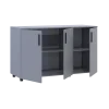 Komoda Doros Thorn Šedá 3 DTD 135×51,6×80 (41510171)