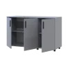 Komoda Doros Thorn Šedá 3 DTD 135×51,6×80 (41510171)