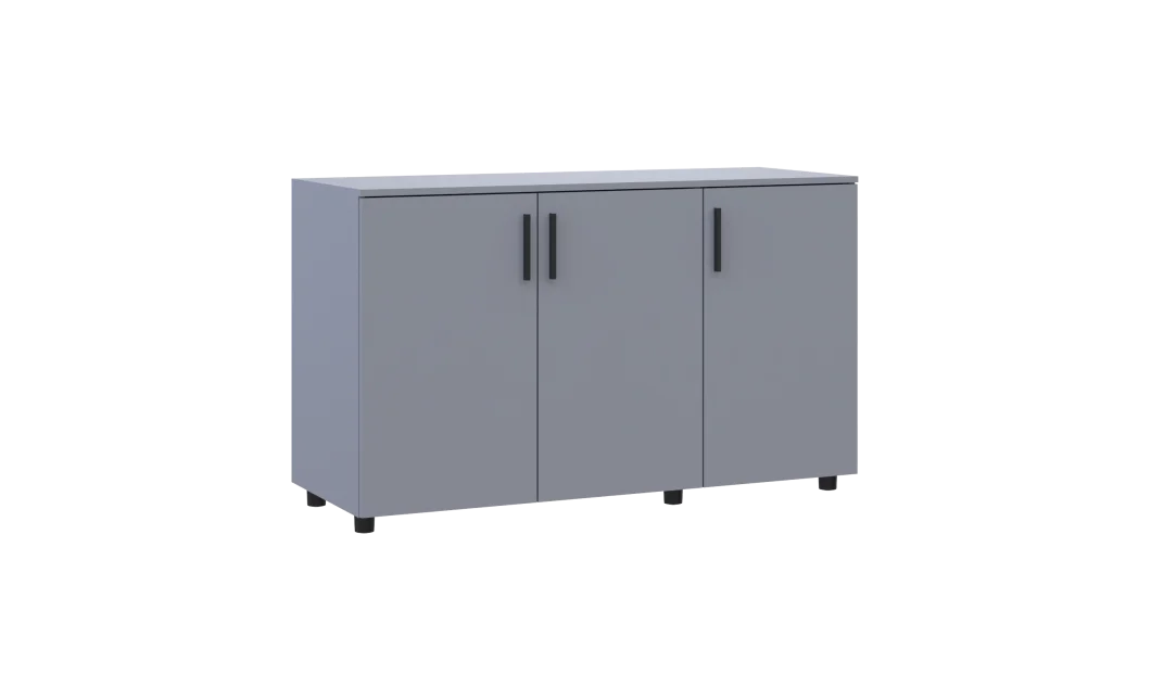 Komoda Doros Thorn Šedá 3 DTD 135×51,6×80 (41510171)
