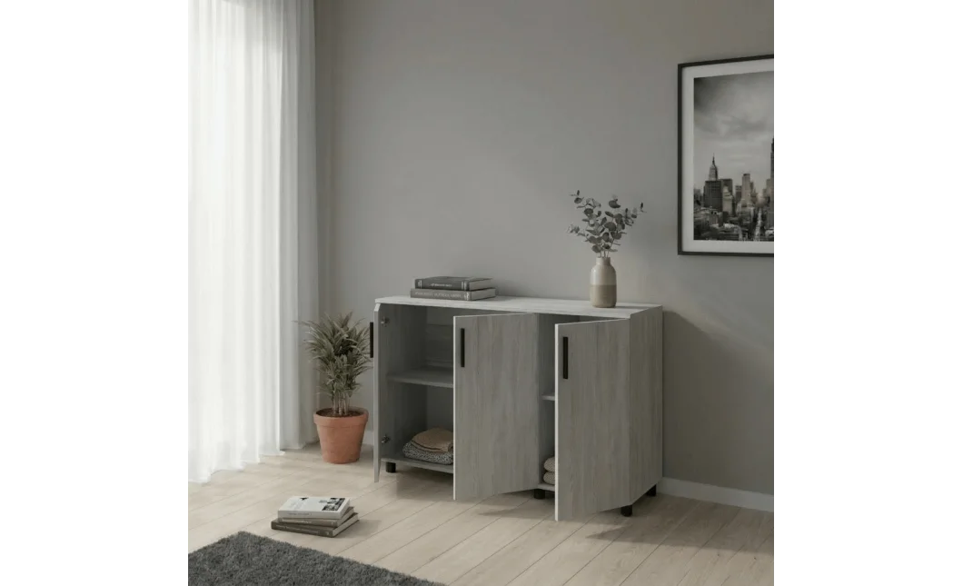 Komoda Doros Thorn Borovice Natty 3 DTD 135×51,6×80 (41510167)