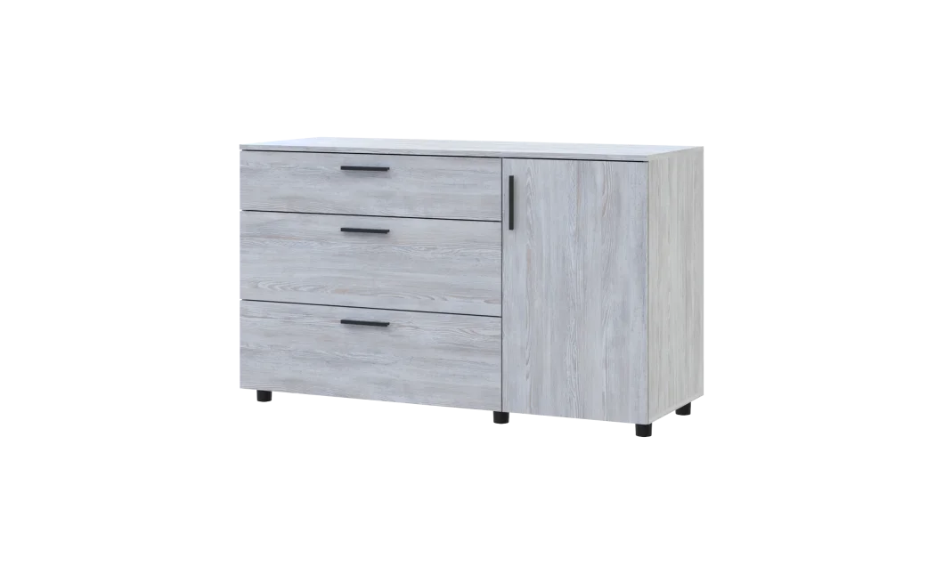 Komoda Doros Thorn Borovice Natty 3Š/1D 135×51,6×80 (41510179)
