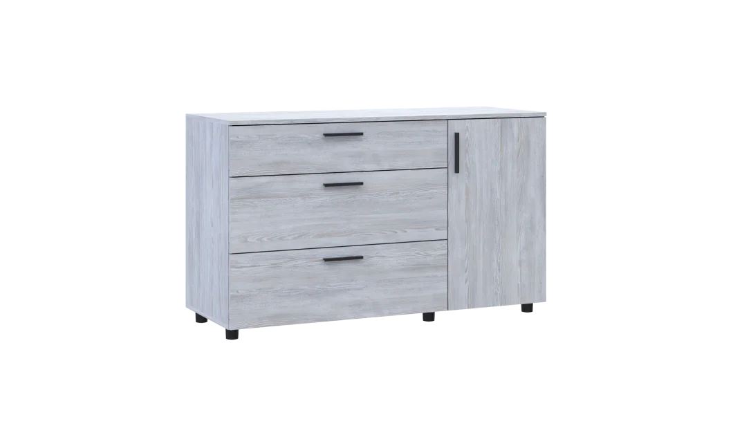 Komoda Doros Thorn Borovice Natty 3Š/1D 135×51,6×80 (41510179)
