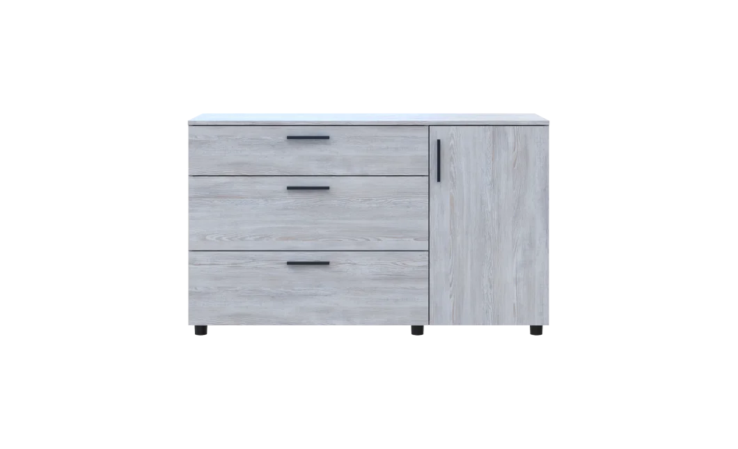 Komoda Doros Thorn Borovice Natty 3Š/1D 135×51,6×80 (41510179)
