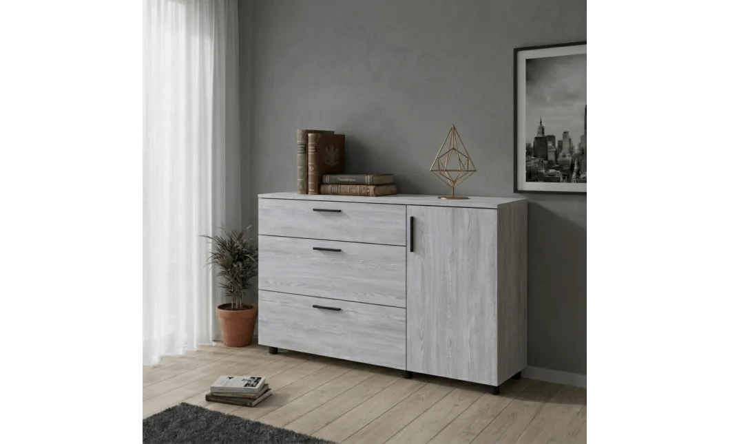 Komoda Doros Thorn Borovice Natty 3Š/1D 135×51,6×80 (41510179)