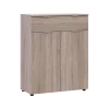 Komoda Doros Ron 2 2 dveře 1 zásuvka Dub Sonoma 80 × 38 × 100 (41516295)