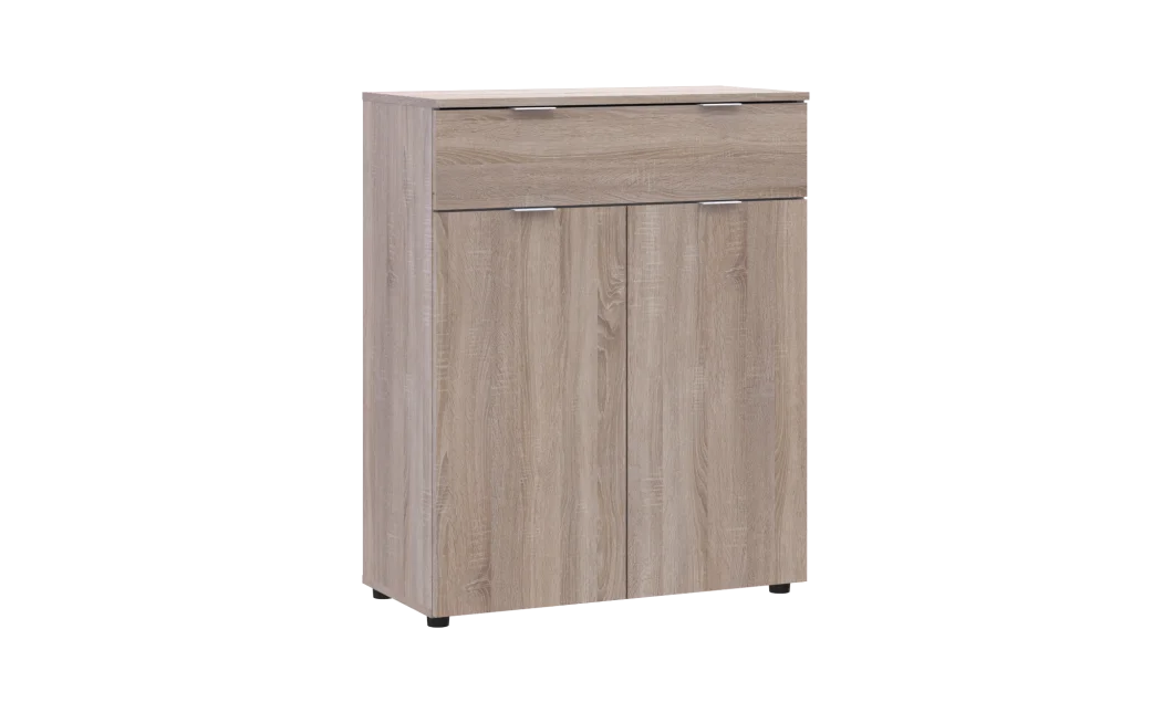 Komoda Doros Ron 2 2 dveře 1 zásuvka Dub Sonoma 80 × 38 × 100 (41516295)