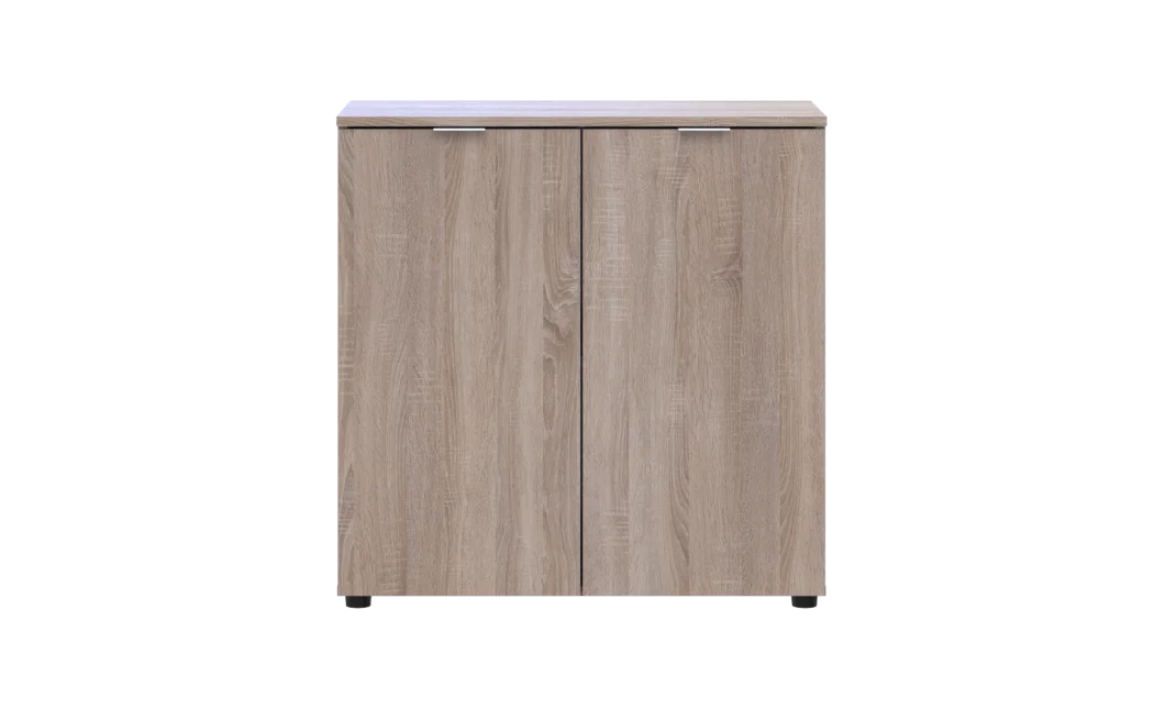 Komoda Doros Ron 3 2 dveře Dub Sonoma 80 × 38 × 81 (41516296)