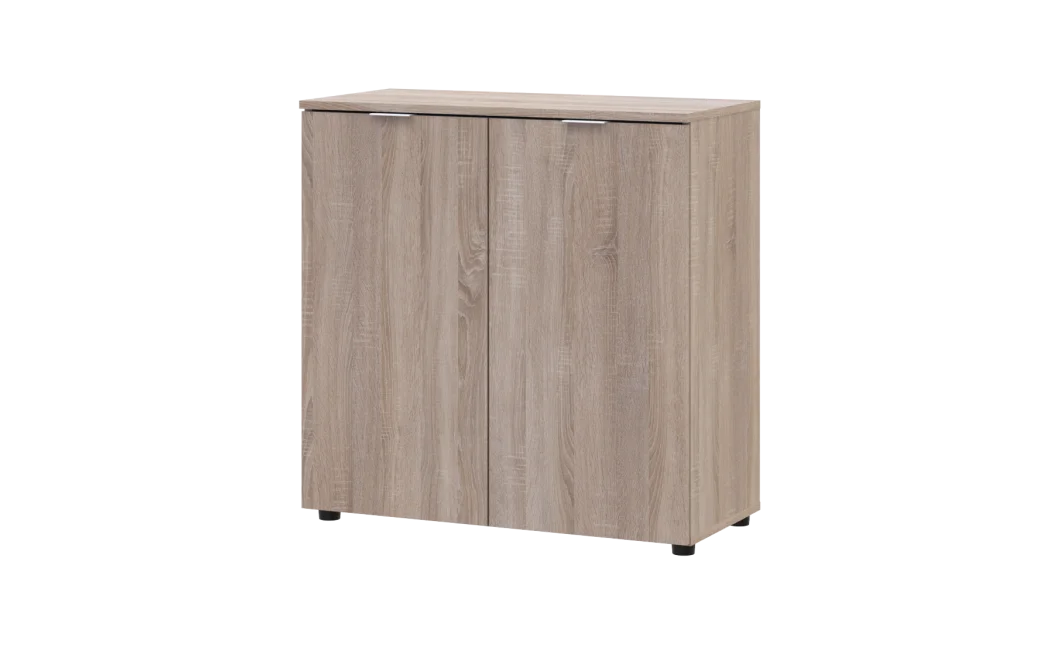 Komoda Doros Ron 3 2 dveře Dub Sonoma 80 × 38 × 81 (41516296)