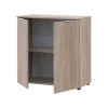 Komoda Doros Ron 3 2 dveře Dub Sonoma 80 × 38 × 81 (41516296)