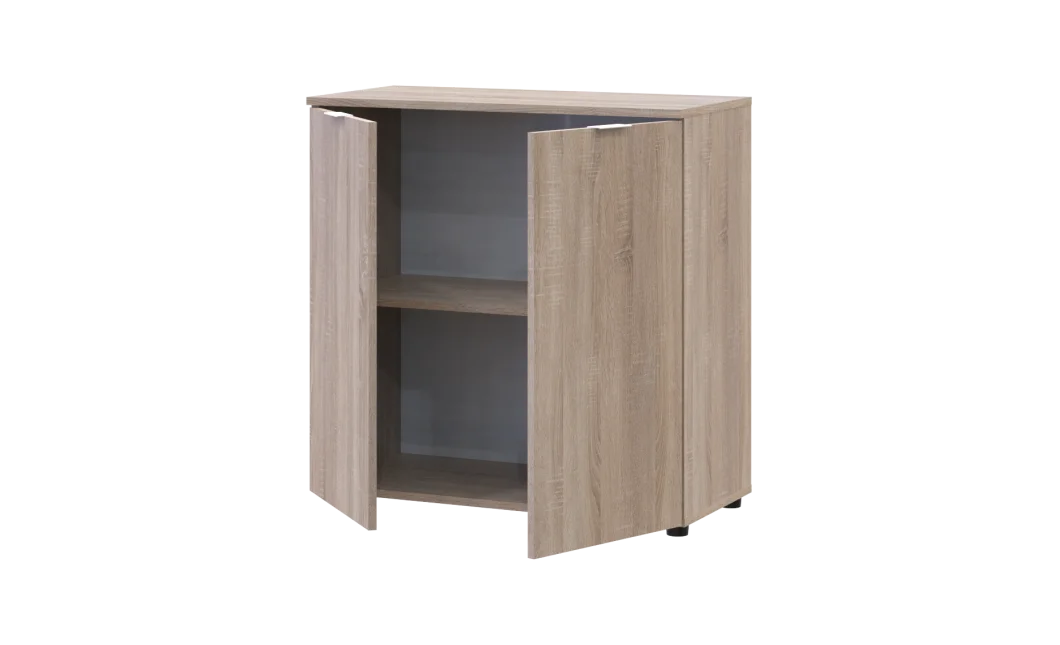 Komoda Doros Ron 3 2 dveře Dub Sonoma 80 × 38 × 81 (41516296)
