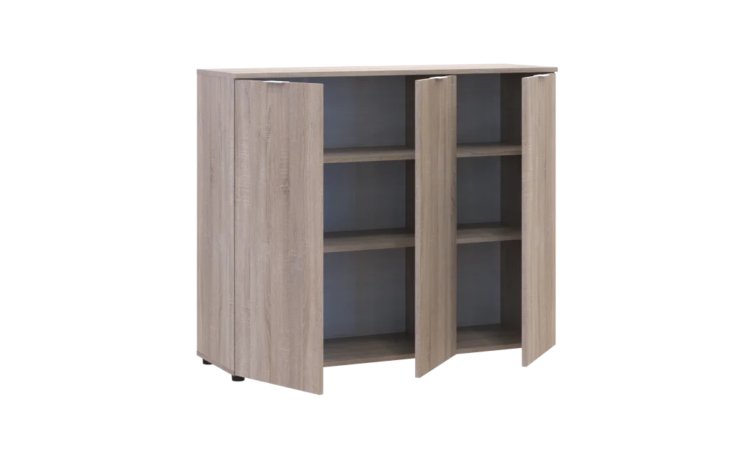 Komoda Doros Ron 6 3 dveře Dub Sonoma 120 × 38 × 100 (41516297)