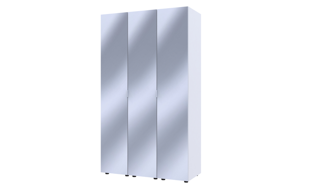 Set Doros Gelar Bílý 3 zrcadla 117 × 49,5 × 203,4 (42002166)