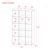 Set Doros Gelar Grafit 3 zrcadla 117 × 49,5 × 203,4 (42002167)
