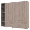 Set Doros Gelar s regálem Dub Sonoma 2+3 dveře 231,9×49,5×203,4 (42005046)