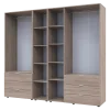 Set Doros Gelar s regálem Dub Sonoma 2+3 dveře 231,9×49,5×203,4 (42005046)