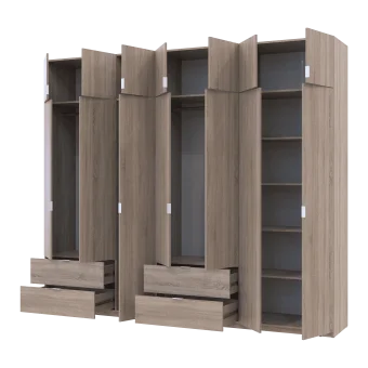 Set Lukas Dub Sonoma 3+4 dveře 280×50×240 (42005119)
