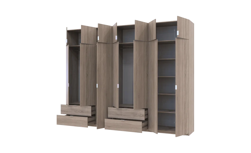 Set Lukas Dub Sonoma 3+4 dveře 315×50×240 (42005135)