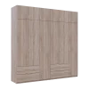 Set Lukas Dub Sonoma/Dub Sonoma 3+3 dveře 240×50×240 (42005107)