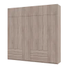 Set Lukas Dub Sonoma/Dub Sonoma 3+3 dveře 240×50×240 (42005107)