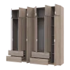 Set Lukas Dub Sonoma/Dub Sonoma 3+3 dveře 240×50×240 (42005107)