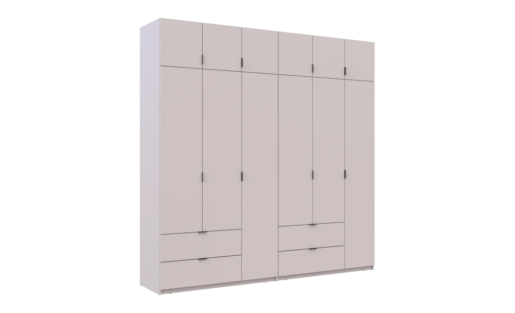 Set Lukas Kašmír 3+3 dveře 240×50×240 (42005108)