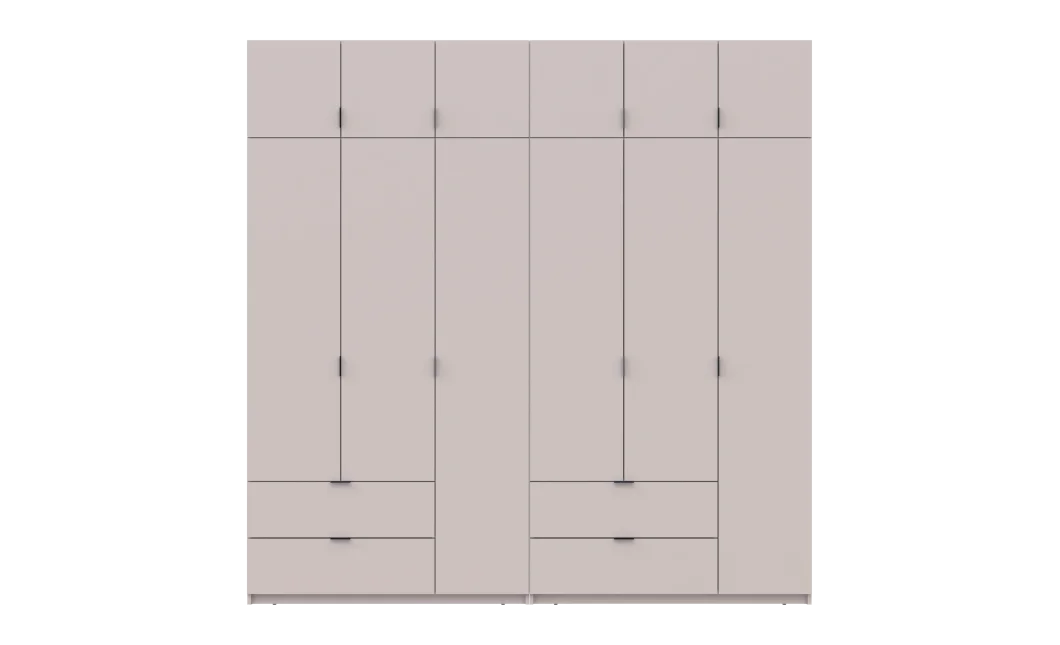 Set Lukas Kašmír 3+3 dveře 240×50×240 (42005108)