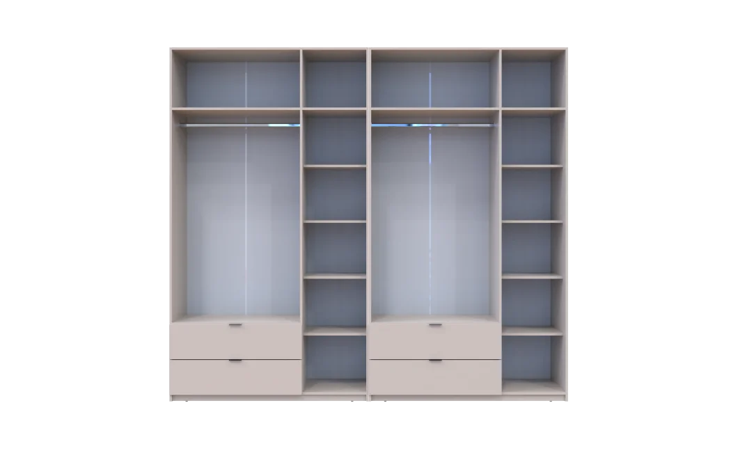 Set Lukas Kašmír 3+3 dveře 270×50×240 (42005116)