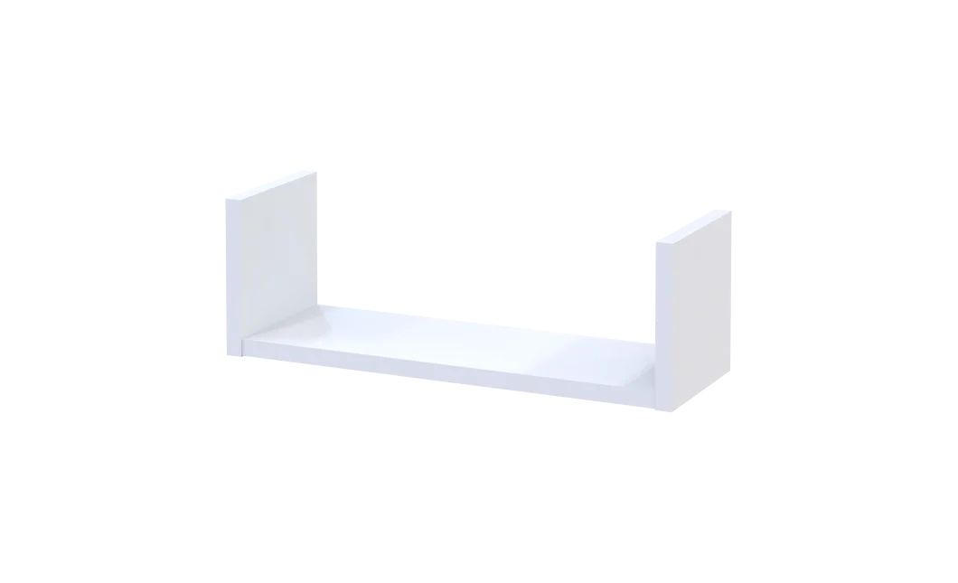 Sada polic Doros Fil Bílý 3 ks 30/45/60x15x15 (41516077)