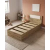 Postel Doros Rondi Jednolůžková Dub Artisan/Kašmír 90x200 (44900529)