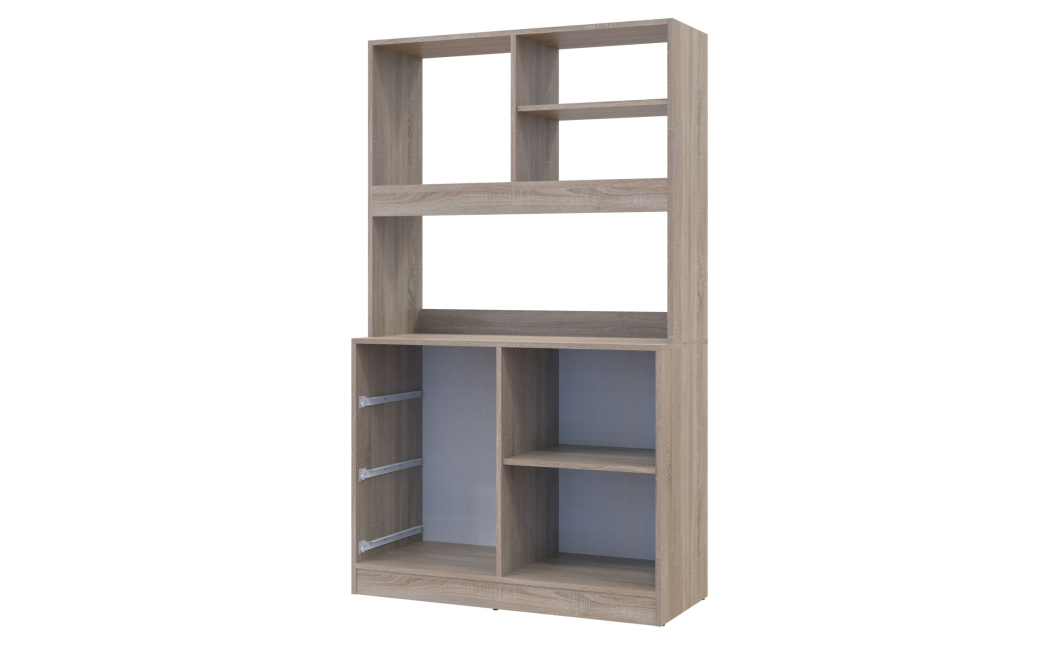 Mini kuchyně Doros Lea Dub Sonoma/Bílá DTD 100×43×171 (81359335)